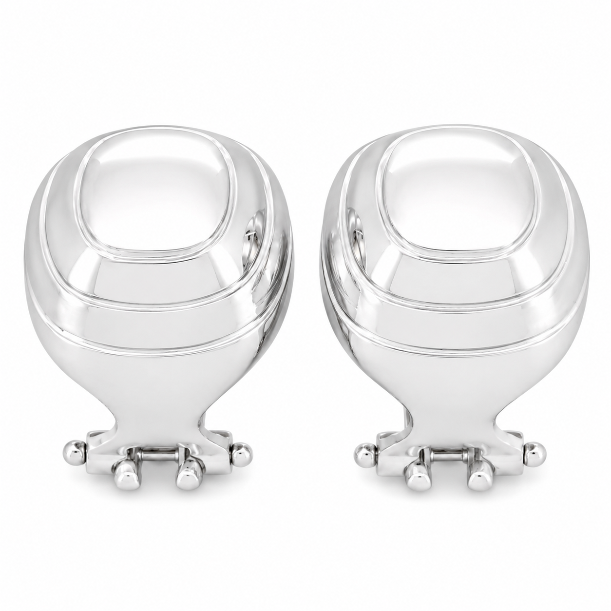 Orecchini - 18 carati Oro bianco - Made in Italy - Handmade