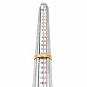 Ring - 18 carat White gold, Yellow gold - Made in Italy - Handmade