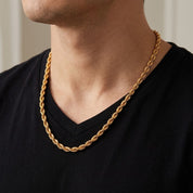Collana - 18 carati Oro giallo - Made in Italy - HandMade