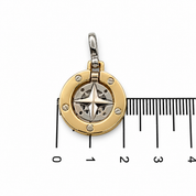 Ciondolo - 18 carati Oro giallo, Oro bianco - Made in Italy - HandMade