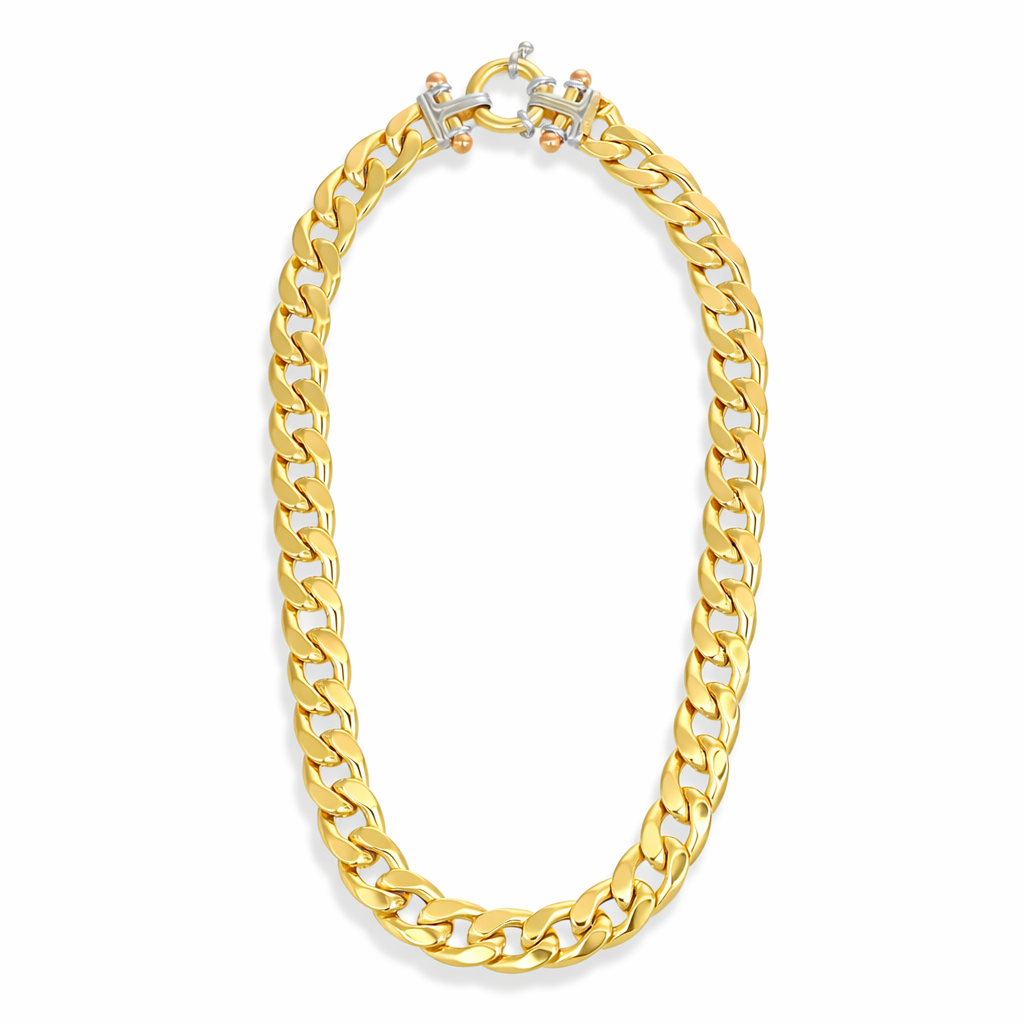 Collana - 18 carati Oro bianco, Oro giallo