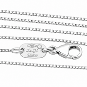 Collana con ciondolo - 18 carati Oro bianco - 0.92ct. tw. Acquamarina - Topazio - Made in Italy - Handmade