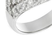 Anello - 18 carati Oro bianco Tormalina - Diamante