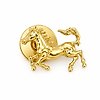 Spilla - 18 carati Oro giallo - Made in Italy - Handmade