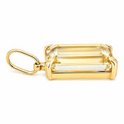 Ciondolo - 18 carati Oro giallo - 5.00ct. tw. Quarzo - Made in Italy - Handmade