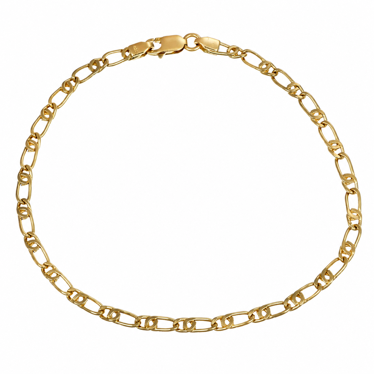 Bracciale - 18 carati Oro giallo - Made in Italy - Handmade