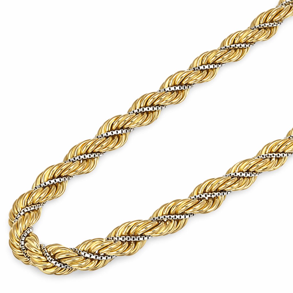 Collana - 18 carati Oro bianco, Oro giallo