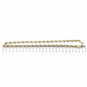 Collana - 18 carati Oro giallo, Oro bianco - Made in Italy - Handmade