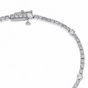 Bracciale - 18 carati Oro bianco - 1.21ct. tw. Diamante (Naturale)