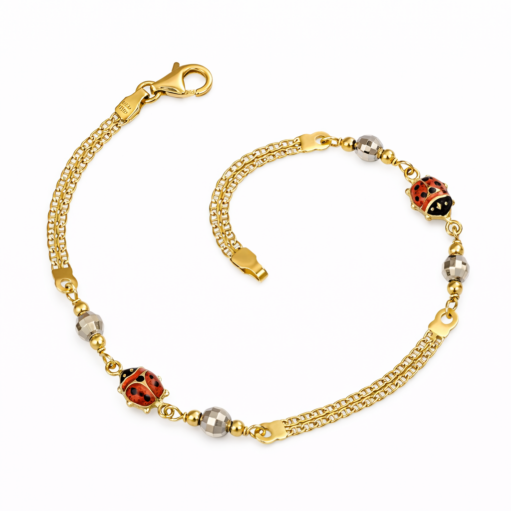 Bracciale - 18 carati Oro giallo, Oro bianco