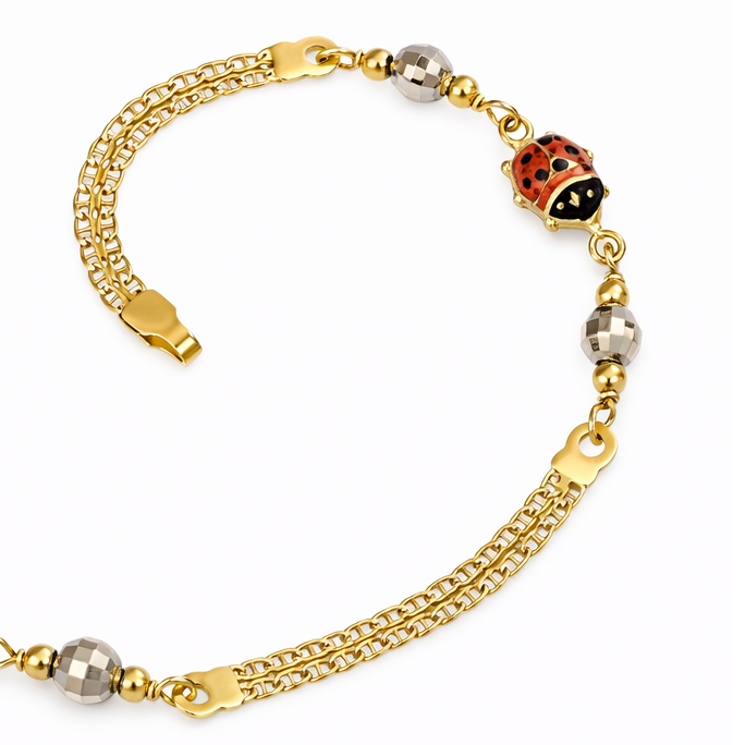 Bracciale - 18 carati Oro giallo, Oro bianco