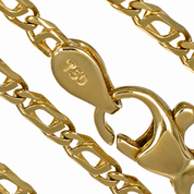 Collana - 18 carati Oro giallo - Made in Italy - Handmade
