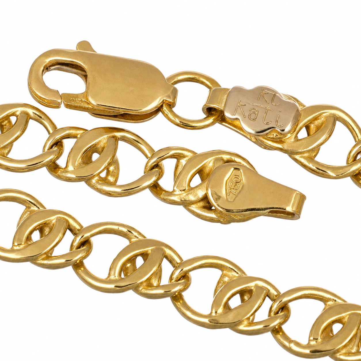 Collana - 18 carati Oro giallo - Made in Italy - Handmade
