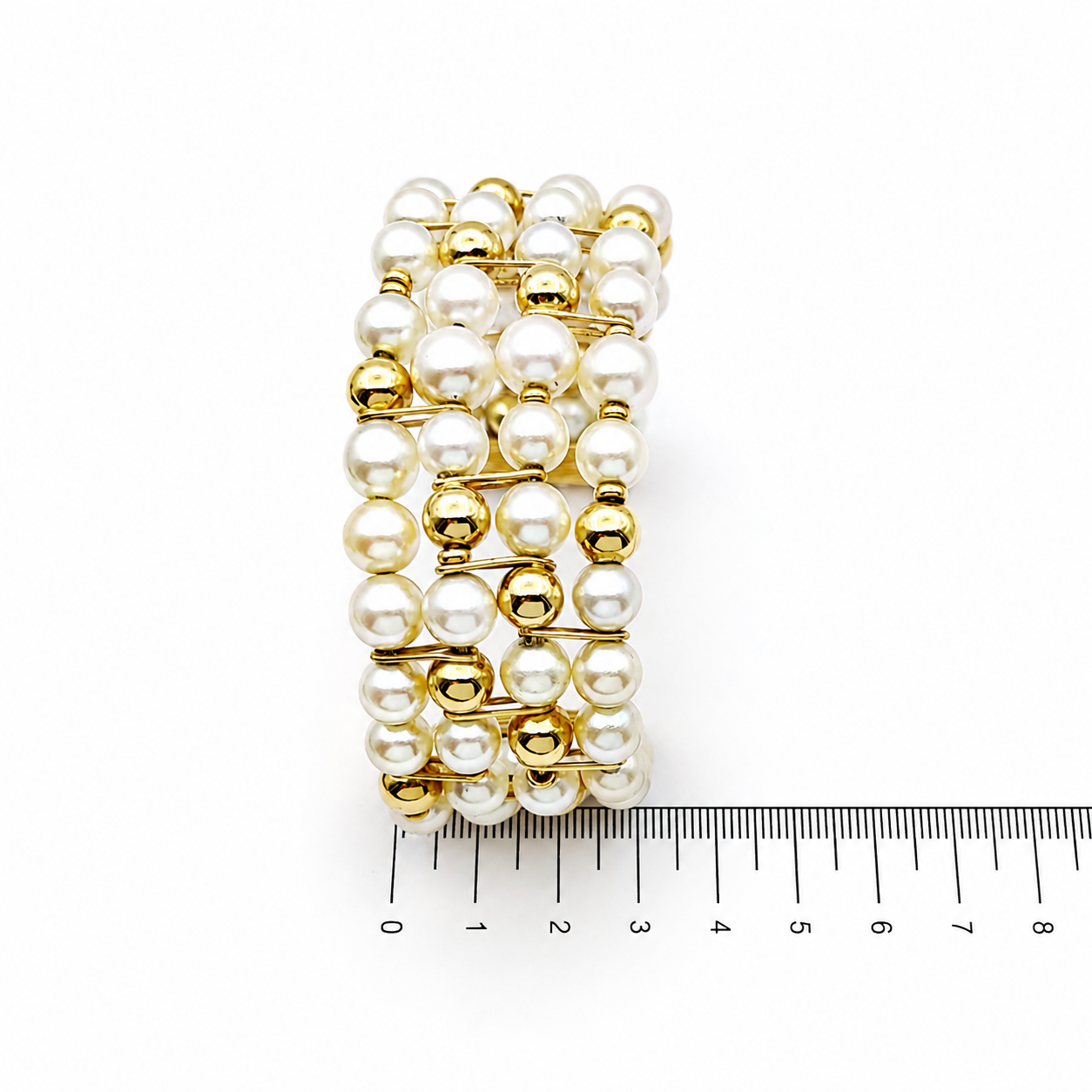 Bracciale - 18 carati Oro giallo - Perla - Made in Italy - Handmade