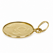 Ciondolo - 18 carati Oro giallo - Made in Italy - Handmade