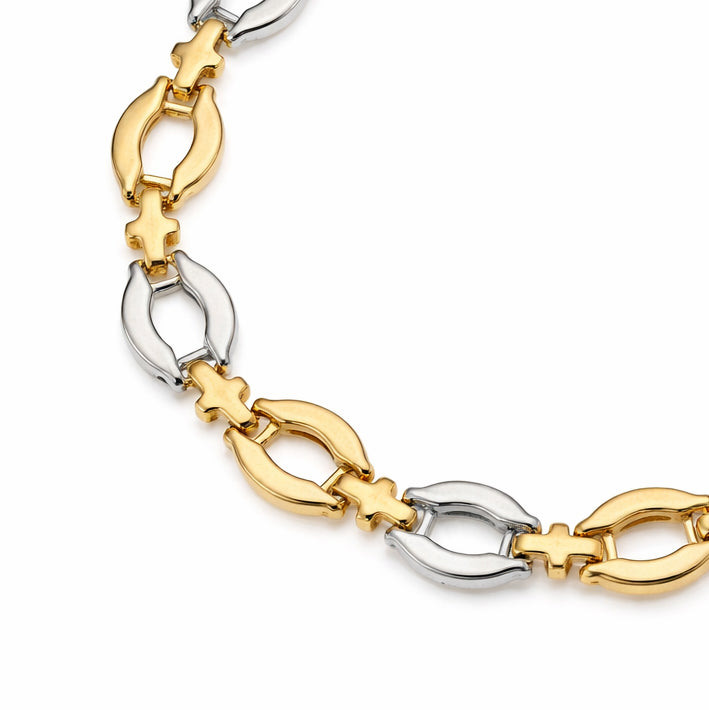 Bracciale - 18 carati Oro giallo, Oro bianco