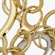 Bracciale - 18 carati Oro bianco, Oro giallo - Made in Italy - Handmade