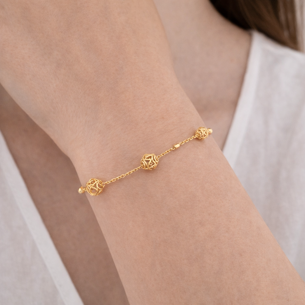 Bracciale in Oro giallo 18 carati