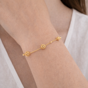 Bracciale in Oro giallo 18 carati