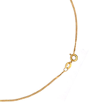 Collana con ciondolo - 18 carati Oro giallo