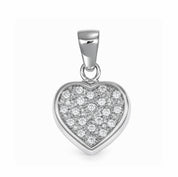 Ciondolo - 18 carati Oro bianco - 0.40ct. tw. Diamante (Naturale)