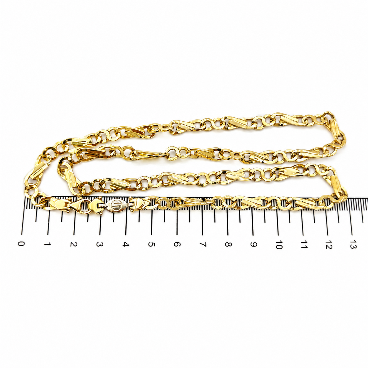 Collana - 18 carati Oro giallo - Made in Italy - Handmade
