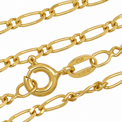 Collana con ciondolo - 18 carati Oro giallo - 2.00ct. tw. Turchese - Made in Italy - Handmade