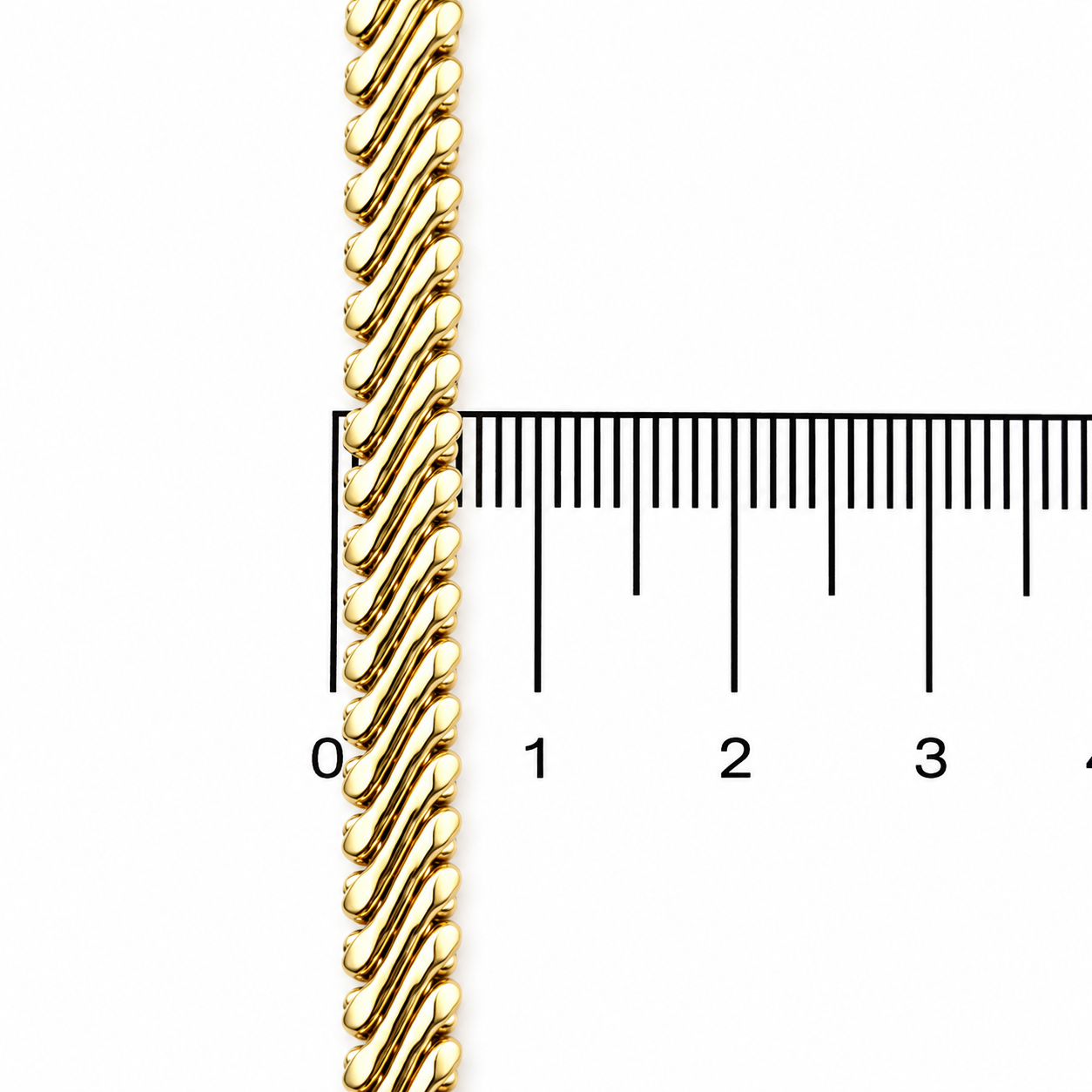 Collana - 18 carati Oro giallo - 0.15ct. tw. Diamante (Naturale) - Made in Italy - Handmade