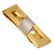 Fermasoldi in Oro giallo ,Oro Bianco 18 carati