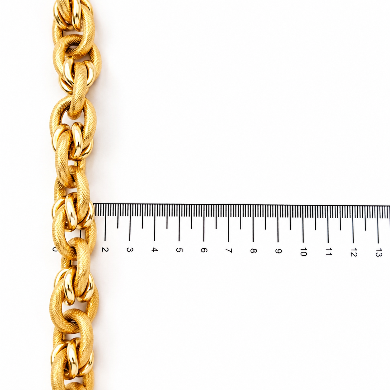 Bracciale - 18 carati Oro giallo - Made in Italy - Handmade