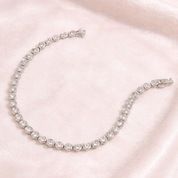 Bracciale - 18 carati Oro bianco - 1.00ct. tw. Diamante (Naturale)