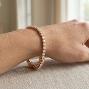 Bracciale - 18 carati Oro rosa - 1.60ct. tw. Diamante (Naturale) - Made in Italy - Handmade