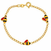 Bracciale - 18 carati Oro giallo - Handmade - Made in Italy