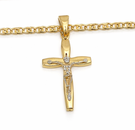 Collana - 18 carati Oro giallo, Oro bianco