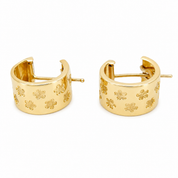 Orecchini - 18 carati Oro giallo - Made in Italy - Handmade