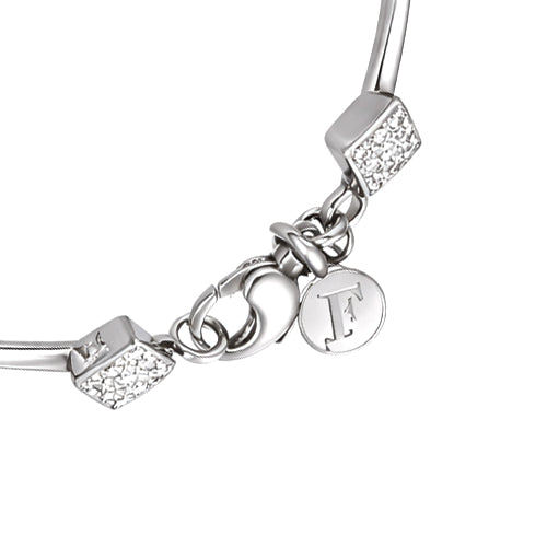 Bracciale - 18 carati Oro bianco - 0.90ct. tw. Diamante (Naturale)