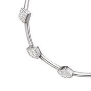 Bracciale - 18 carati Oro bianco - 0.90ct. tw. Diamante (Naturale)