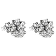 Orecchini - 18 carati Oro bianco - 0.64ct. tw. Diamante