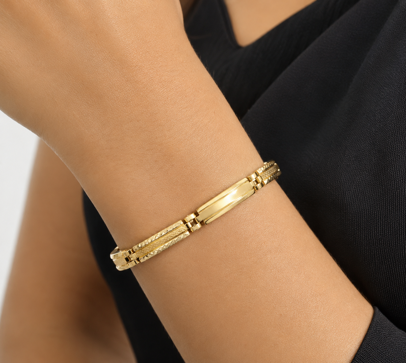 Bracciale - 18 carati Oro giallo - Made in Italy