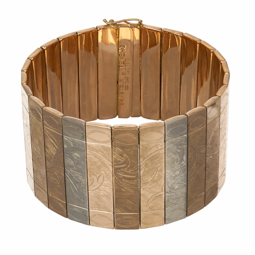 Bracciale - 18 carati Oro giallo, Oro bianco