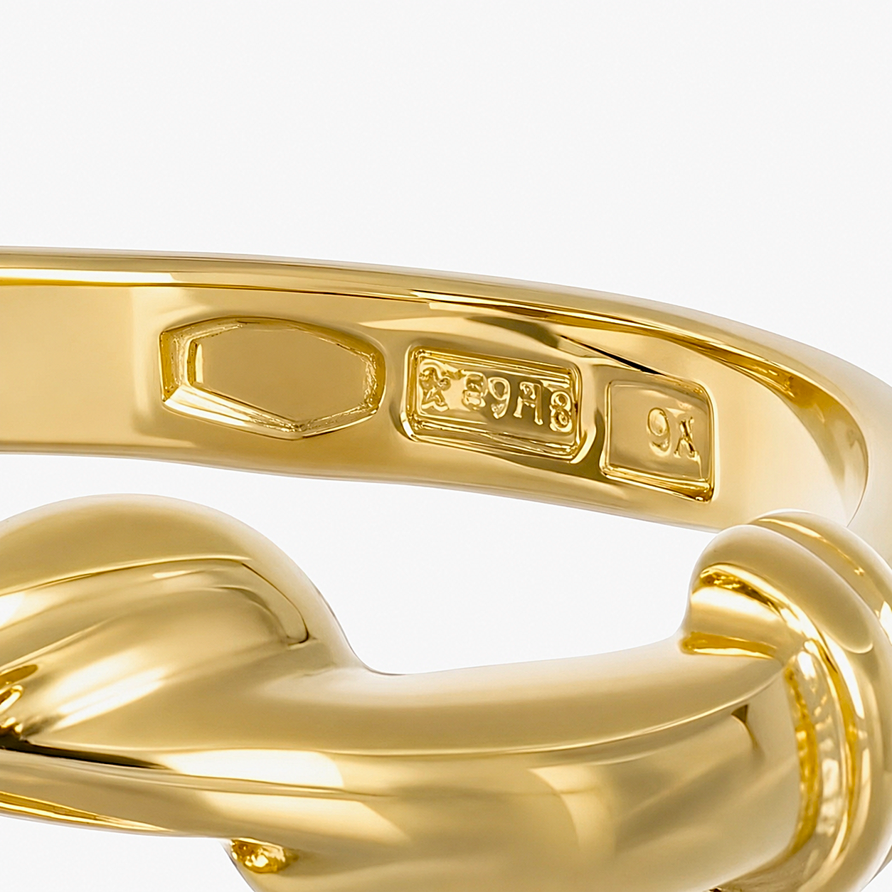 Anello - 18 carati Oro giallo - Made in Italy - Handmade