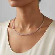 Collana - 18 carati Oro bianco, Oro rosa - Made in Italy - Handmade
