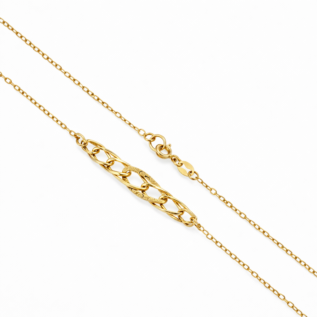 Parure - Collana e Bracciale - 18 carati Oro giallo