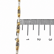 Bracciale - 18 carati Oro giallo, Oro bianco - Handmade - Made in Italy