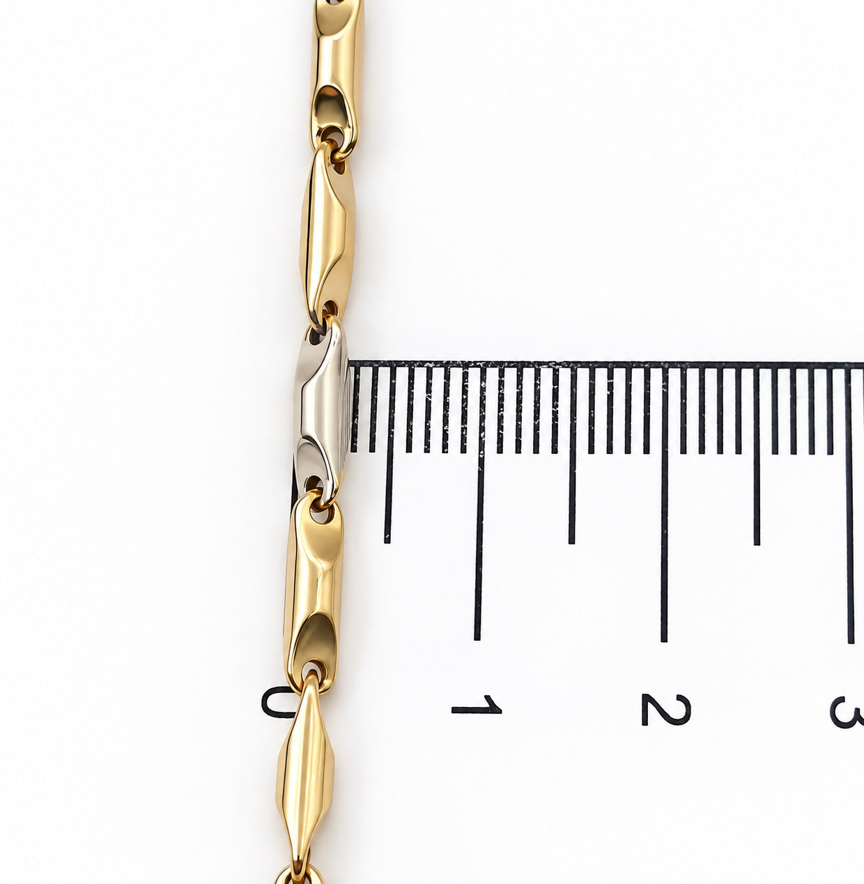 Bracciale - 18 carati Oro giallo, Oro bianco - Made in Italy - HandMade