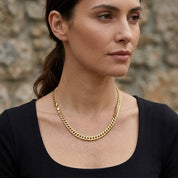 Collana - 18 carati Oro giallo - Made in Italy - Handmade