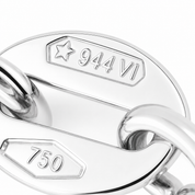 Collana con ciondolo - 18 carati Oro bianco - 0.30ct. tw. Diamante (Naturale) - Made in Italy