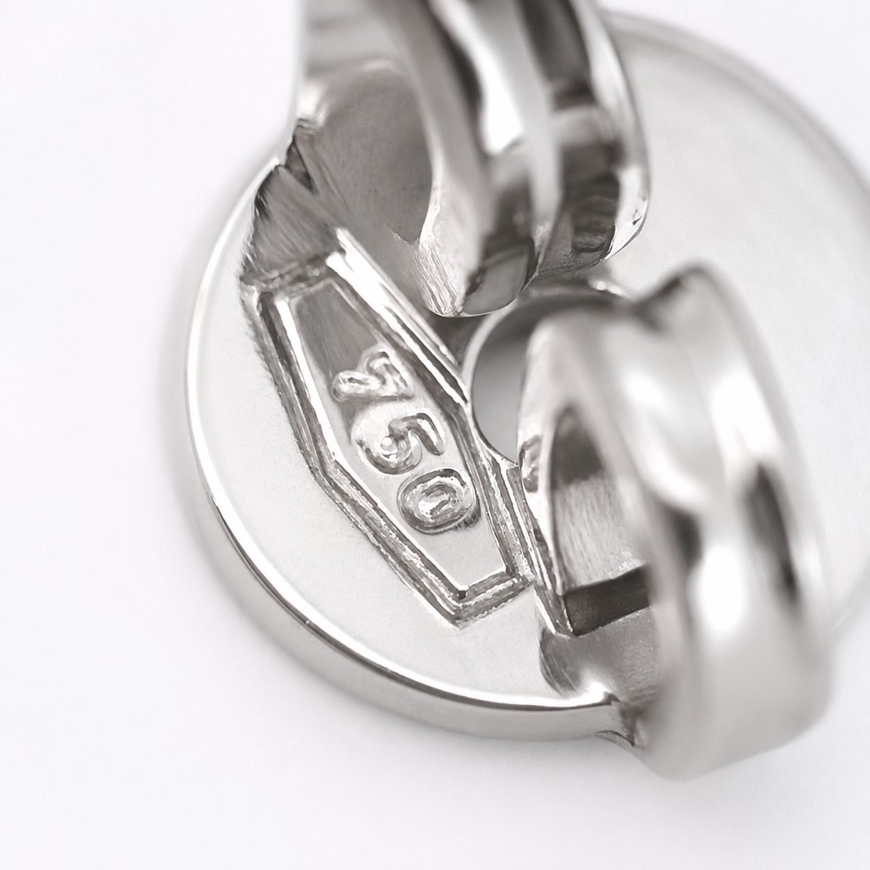 Orecchini - 18 carati Oro bianco - 0.08ct. tw. Diamante (Naturale) - Made in Italy - Handmade