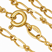 Collana con ciondolo - 18 carati Oro giallo - 2.00ct. tw. Turchese - Made in Italy - Handmade