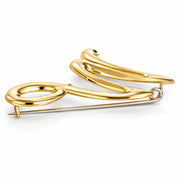 Spilla - 18 carati Oro giallo, Oro bianco